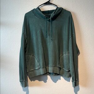 Women's Green Hoodie -GAP VINTAGE